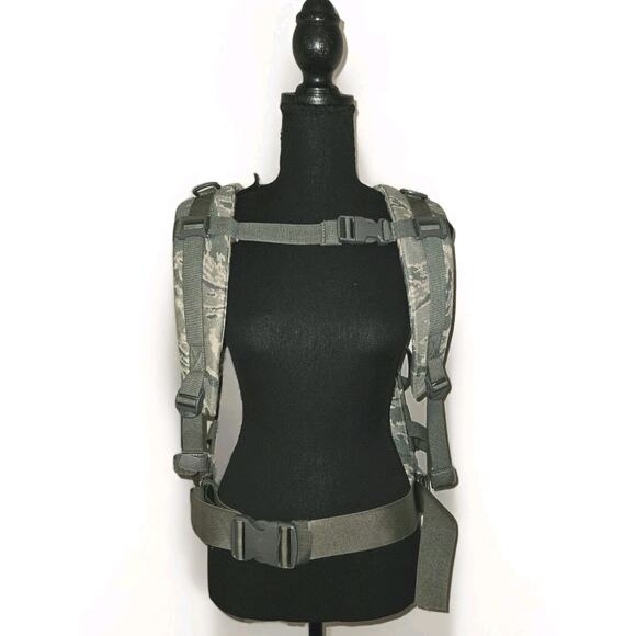 New! GCS ABU ASSAULT MISSION Tiger Stripe Camo Backpack 19x14x7 - Picture 3 of 10